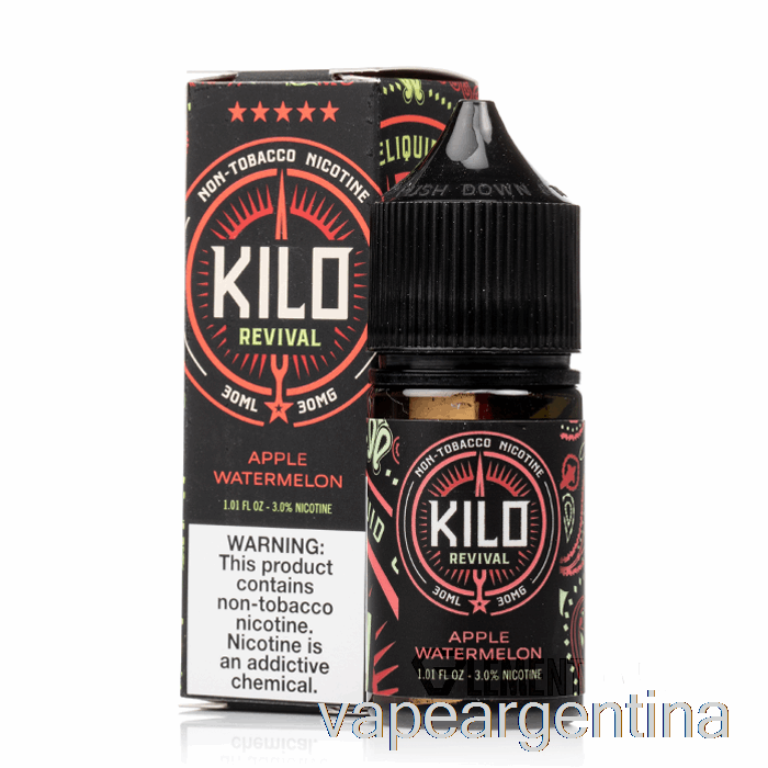 Sandia Manzana - Kilo Sales Revival - 30ml 50mg Vape Descartable